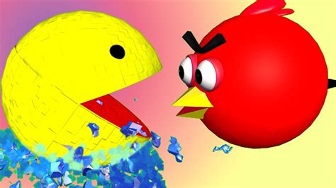 Angry Birds In Pixels ♫ 3d Animated Mashup Parody ☺ Funvideotv