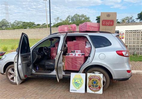 PF Prende Quadrilha Que Atuava No Contrabando De Cigarros E Envolvia