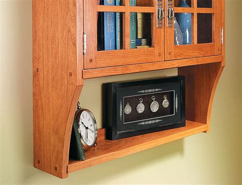 Craftsman Wall Cabinet Woodworking Project Woodsmith Plans