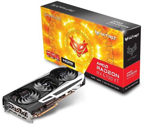 Sapphire Radeon RX 6700 XT OC Nitro 12GB GDDR6 Ab 587 92