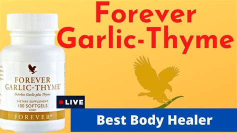 Forever Garlic Thyme Benefits In Hindi Forever Living Product