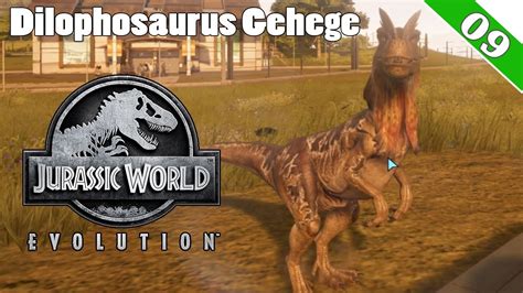 Jurassic World Evolution Deutsch Dilophosaurus Gehege Let S Play