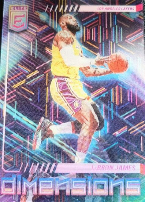 Lebron James 2022 Elite 5 Dimensions Ssp Price Guide Sports Card