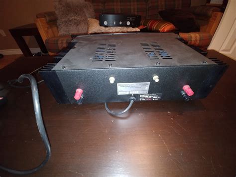 Counterpoint Sa 12 Tubesolid State Hybrid 100w Power Amp Noise In One