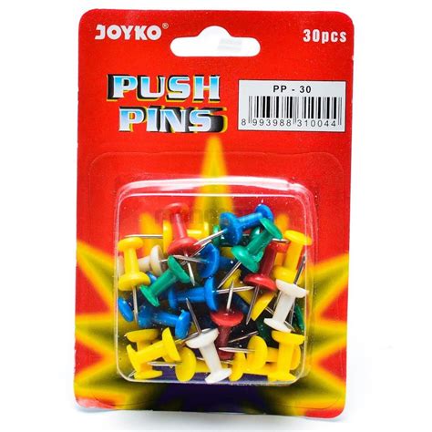 Jual Push Pin Pin Board Pines Joyko Pp Warna Warni Shopee