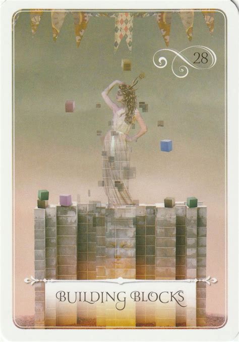 WISDOM OF THE ORACLE BY COLETTE BARON-REID | Building blocks, Angel ...