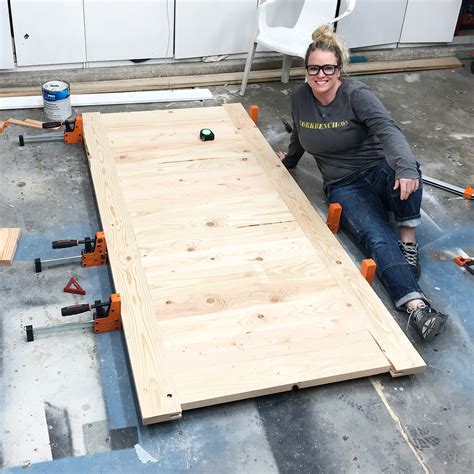 How To Build A Barn Door With Tongue And Groove Joinery — The Awesome