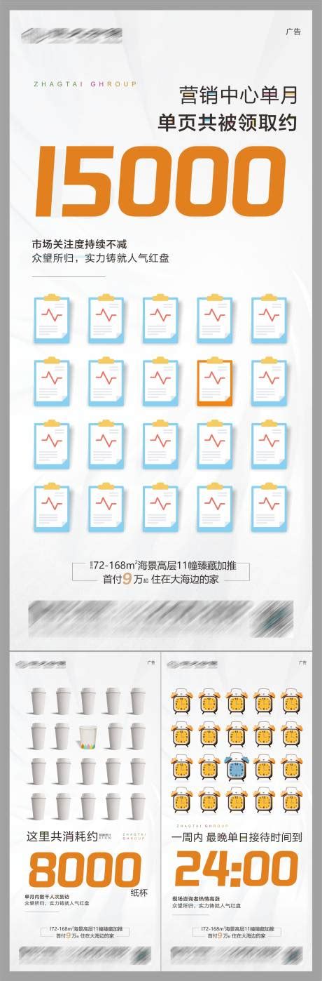 地产热销数据成绩单海报ai广告设计素材海报模板免费下载 享设计