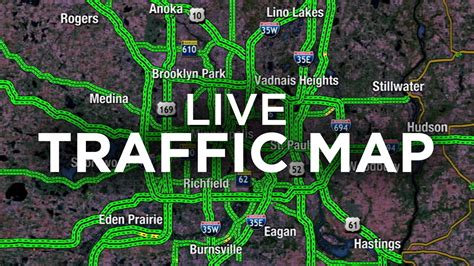 Twin Cities Traffic Map Alissa Madalena