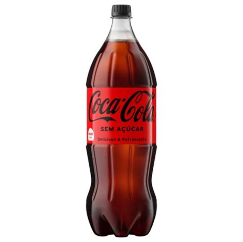 Refrigerante Coca Cola Zero Pet 2 Litros Fardo 6 Unidades