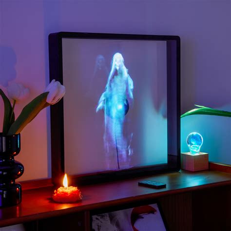 3d Hologram Led Fan With Frame 3d Led Hologram Display Touch Of Modern