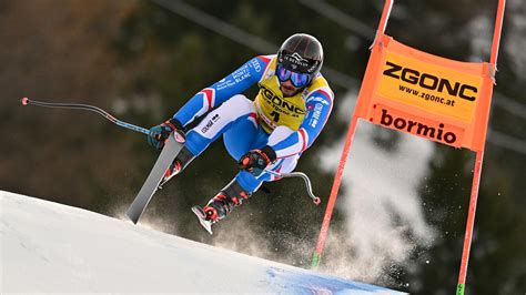 Cyprien Sarrazin Simpose Bormio Premi Re Victoire En Descente Dun