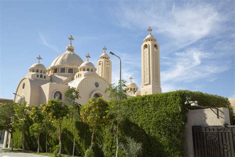 Iglesia Ortodoxa Copta En Sharm El Sheikh Foto De Archivo Imagen De