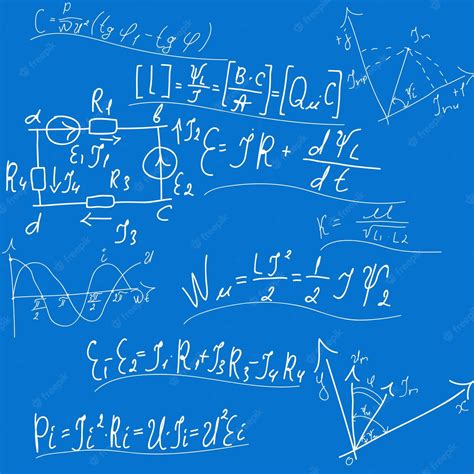 Premium Vector | Mathematical equations and formulas