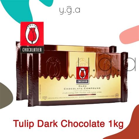 Jual Tulip Dark Chocolate Compound Kg Shopee Indonesia