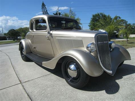 1934 Ford 5 Windows All Steel Original Henry Ford Coupe Classic Ford