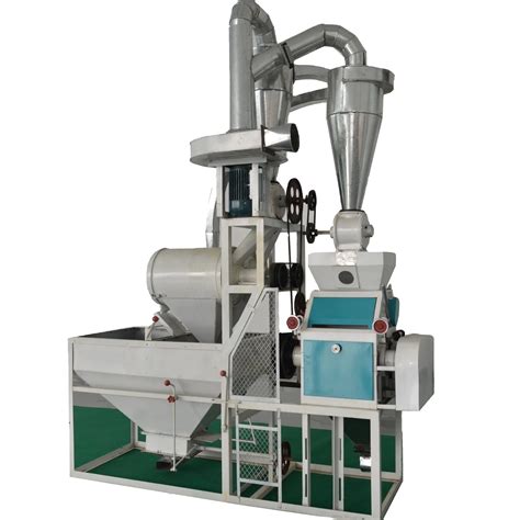 Fully Automatic Wheat Grain Flour Mill Machinery Maize Powder Milling