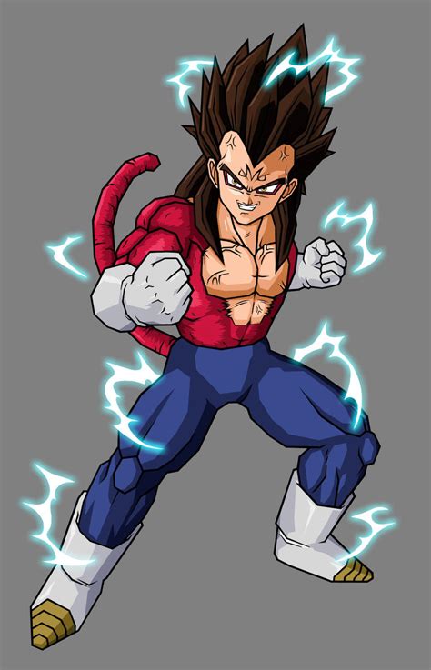 Majin Vegeta Ssj4 By Hsvhrt On Deviantart