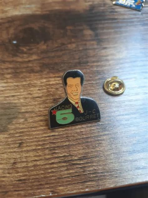 PIN S LA CINQ 5 Bourret Vintage Télé Télévision française Chaîne Pin