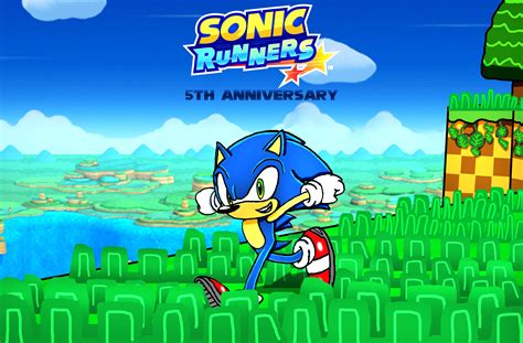 Sonic Artwork Happy 5th Anniversary To Sonic Runners Released 2502