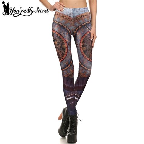 Buy [youre My Secret] Retro Steampunk Leggings Women