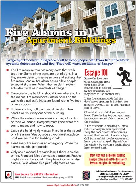 Fire Prevention Week 2021: Fire Alarms in Apartment Buildings - Holiday ...