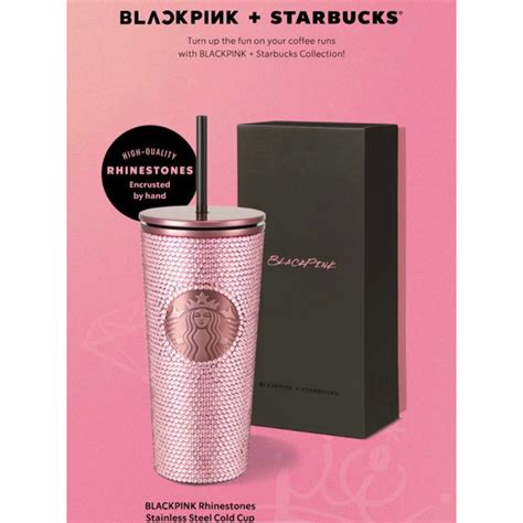 Jual Harus Dp Dulu Starbucks X Blackpink Lisa Rhinestone Tumbler