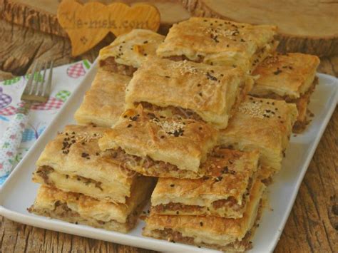 Hazır Yufkadan Kıymalı Börek Tarifi Resimli Anlatım Yemek Tarifleri