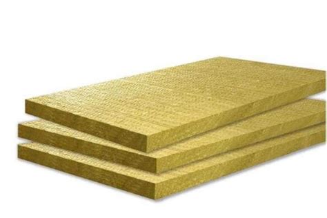 Acoustic Rockwool Insulation Board For Walls Rigid Rock Wool Roof