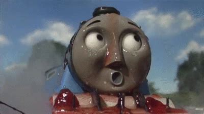 Thomas And Friends Crash Gif