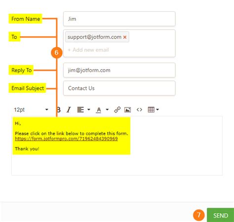 How To Send A Form Via Email Jotform