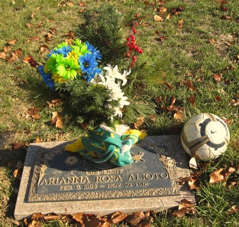 Arianna Rosa Alioto 1994 2012 Find A Grave Memorial