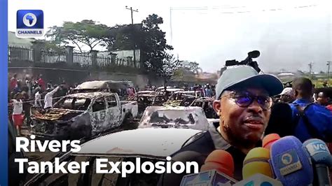 Fubara Visits Sites Of Tanker Explosion Promises Aid To Victim S