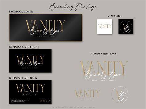 Beauty Logo Logo for Salon Gold Logo Design Luxury Logo - Etsy