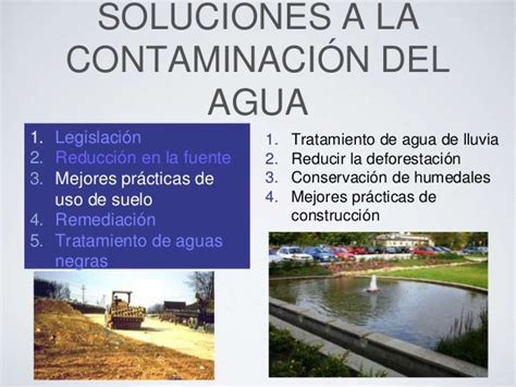 Agua Soluciones A La Contaminación Del Agua