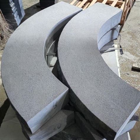 China Chinese Dark Grey Granite Kerbstone Manufacturers Suppliers