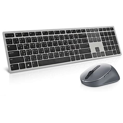 Wireless Keyboard And Mouse คีย์บอร์ดและเมาส์ไร้สาย Dell Premier Wireless Bluetooth Km7321w Th