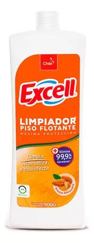 Excell Limpiador Pisos Flotantes Almendra 900cc Cuotas sin interés