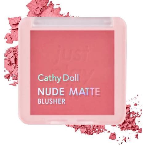 Cathy Doll Nude Matte Blusher G Pink Idol Shopee Philippines