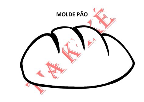 Molde De Pão Para Imprimir