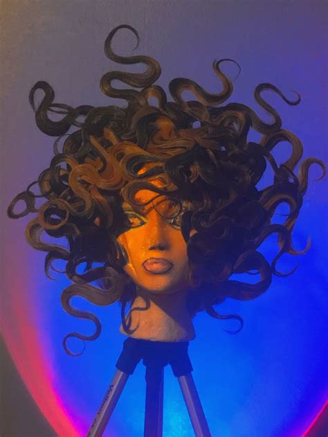 Snake hair medusa hair sculpture | Snake hair, Medusa hair, High ...