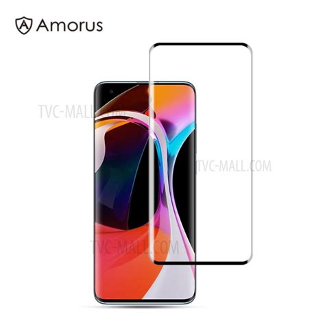 Amorus Full Coverage 3d Curved Tempered Glass Screen Film [side Glue