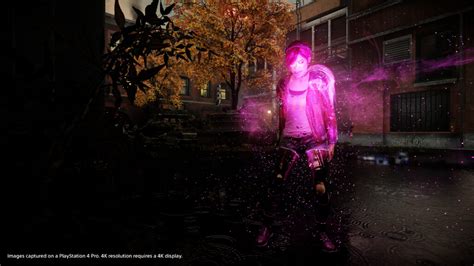 Infamous First Light Looks Great In These New 4k Ps4 Pro Screenshots