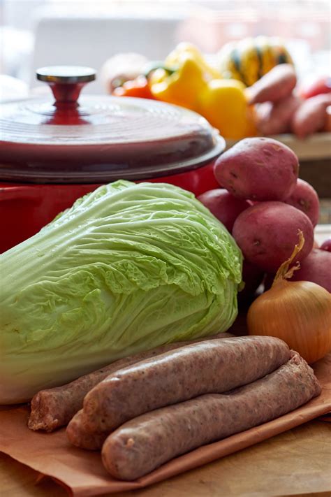 German Bratwurst, Cabbage, and Potato Stew – Eat Up! Kitchen