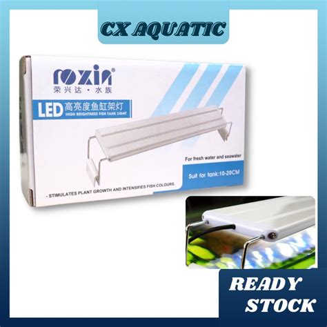 Roxin Gx F High Brightness Fish Tank Light Aquascape Light Shopee