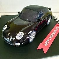 Porsche Turbo D Cake Decorated Cake By Ritzy Cakesdecor