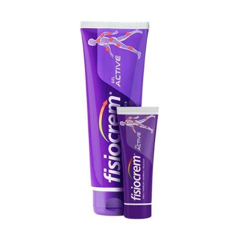 Fisiocrem gel active y Fisiocrem Professional Medical Cañada