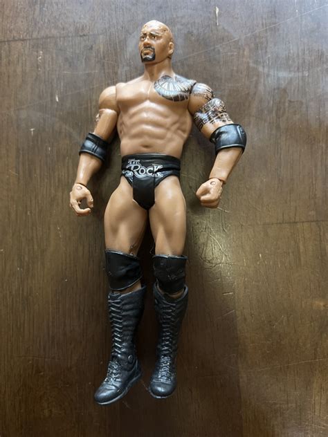 Wwe Mattel Basic Best Of Pay Per View The Rock N P Wrestling Figures