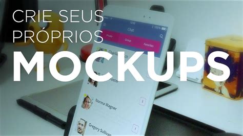 Como Criar Seus Próprios Mockups No Photoshop Youtube