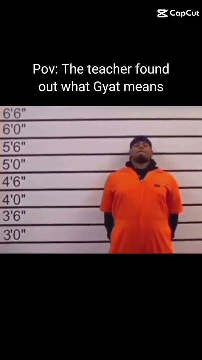 Pov The Teacher Finds Out Whats Gyat Means😂 Youtube